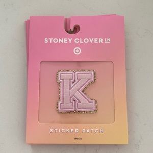 ON HAND Stoney Clover Lane x Target Letter K Patch